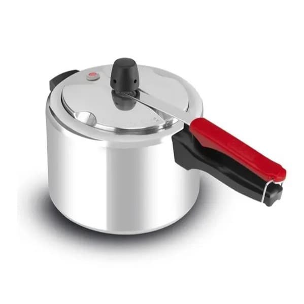 Panela de Pressão Clock Eco Polida 4,5L – Prata