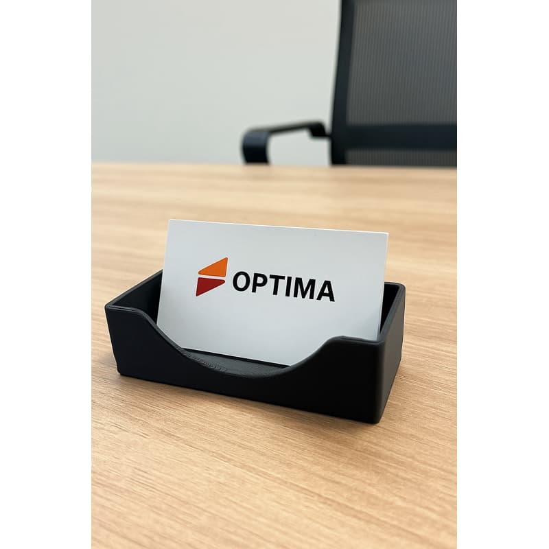 Porta Cartão de Visita Elegante p/ Mesa, Escritório ou Atendimento