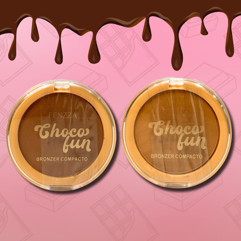 Bronzer Iluminador Radiante Compacto Choco Fun Fenzza