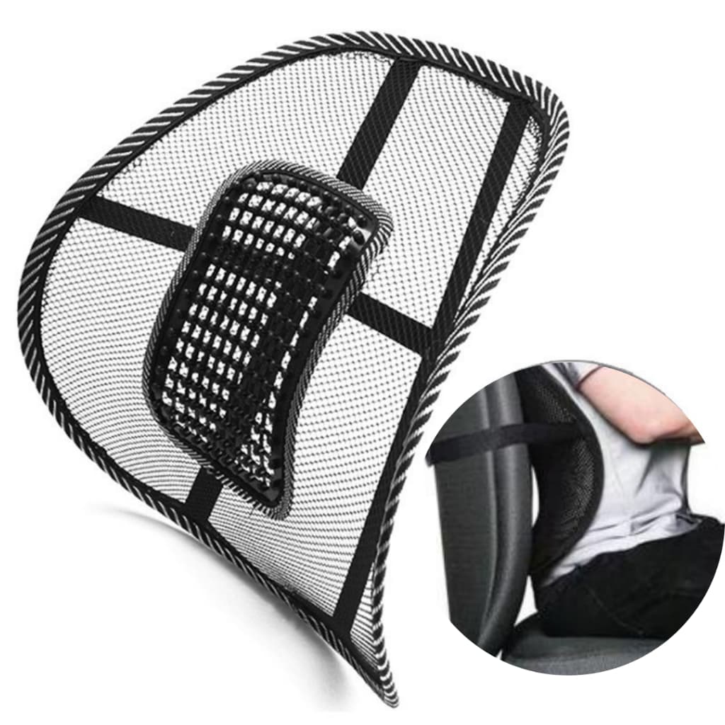 Suporte Apoio Lombar Encosto Ergonômico Cadeira Banco Carro