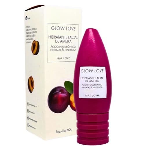 Hidratante Facial de Ameixa Glow Love Max Love