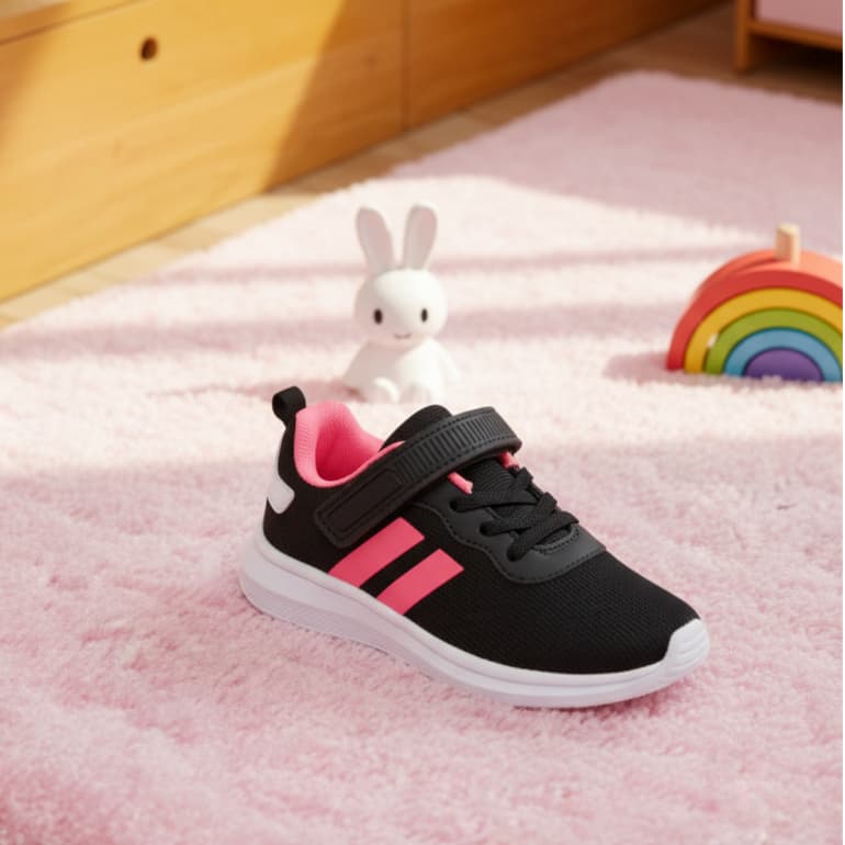Ténis Infantil Feminino Menina Baby Duradouro Confortável Resistente