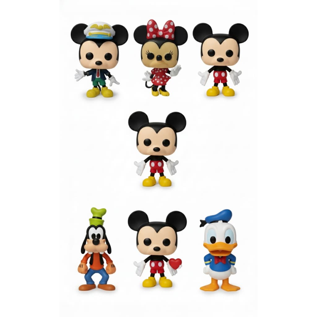 Boneco  Action Figure Colecionaveis Mickey E Amigos