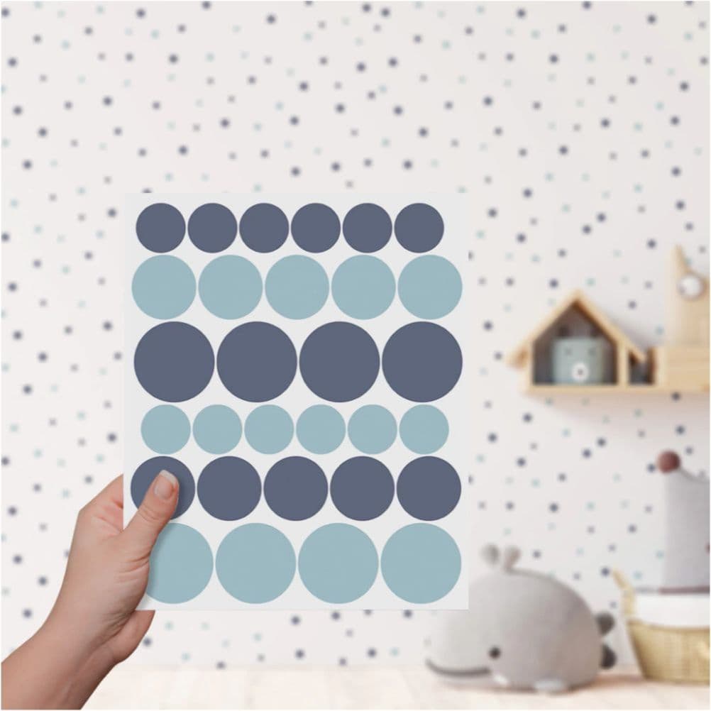 Adesivos Decorativos de Parede 2,3,4 e 5cm Bolinhas Varias Cores