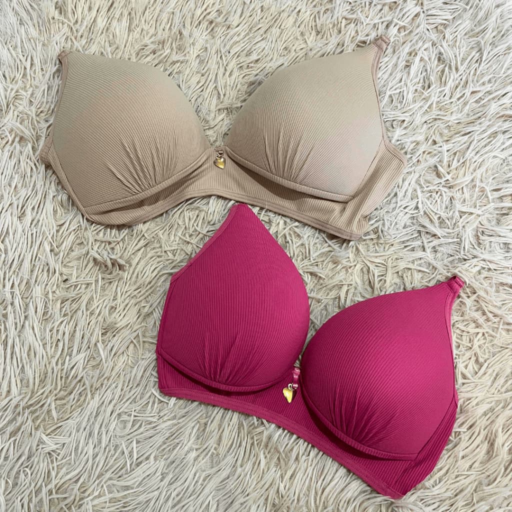 Kit 2 Sutiã Sem Aro Bojo Soft Conforto Macio sutien poliamida molinho