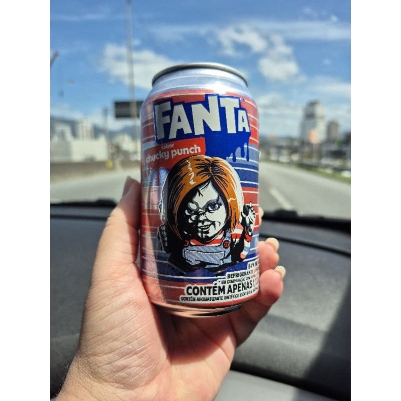 Fanta Halloween Chucky Punch lacrada
