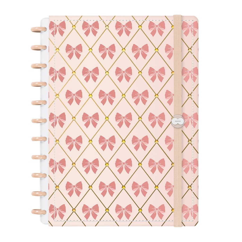 Caderno De Disco Iscool Inteligente Coquette Candy Pop Doce Laços