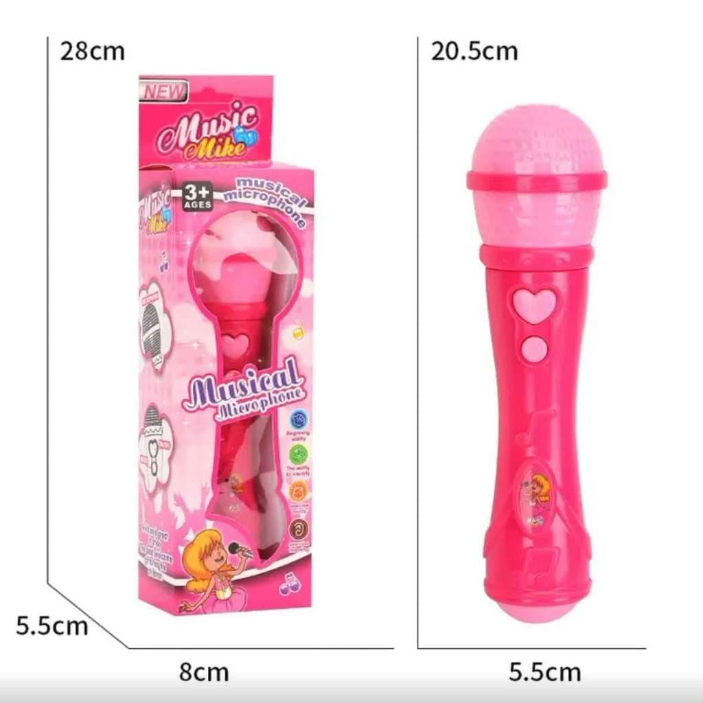 Brinquedo de Microfone com Efeitos Sonoros: Ideal para Festas Infantis e Momentos em Família!