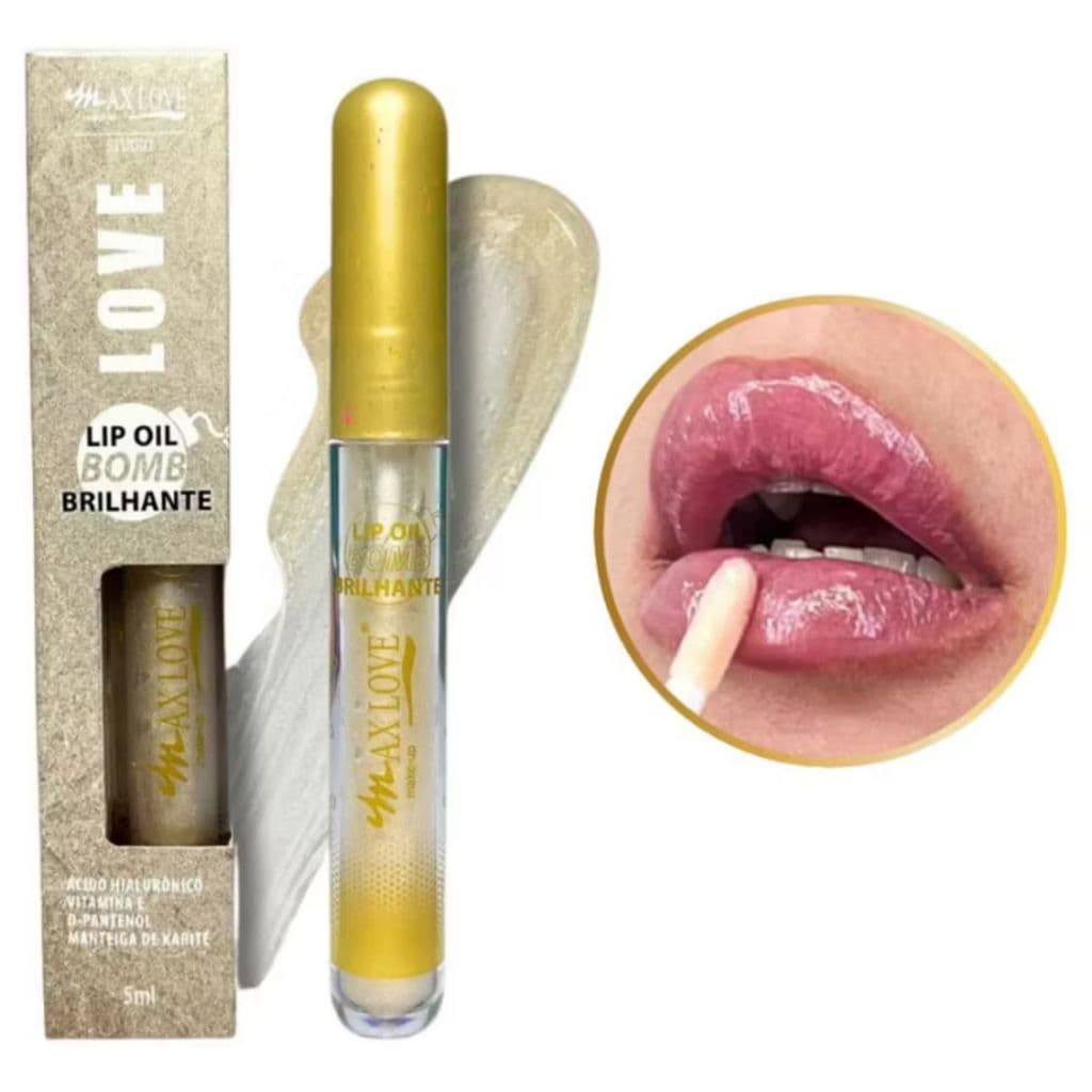 LIP OIL BOMB BRILHANTE - MAX LOVE #52