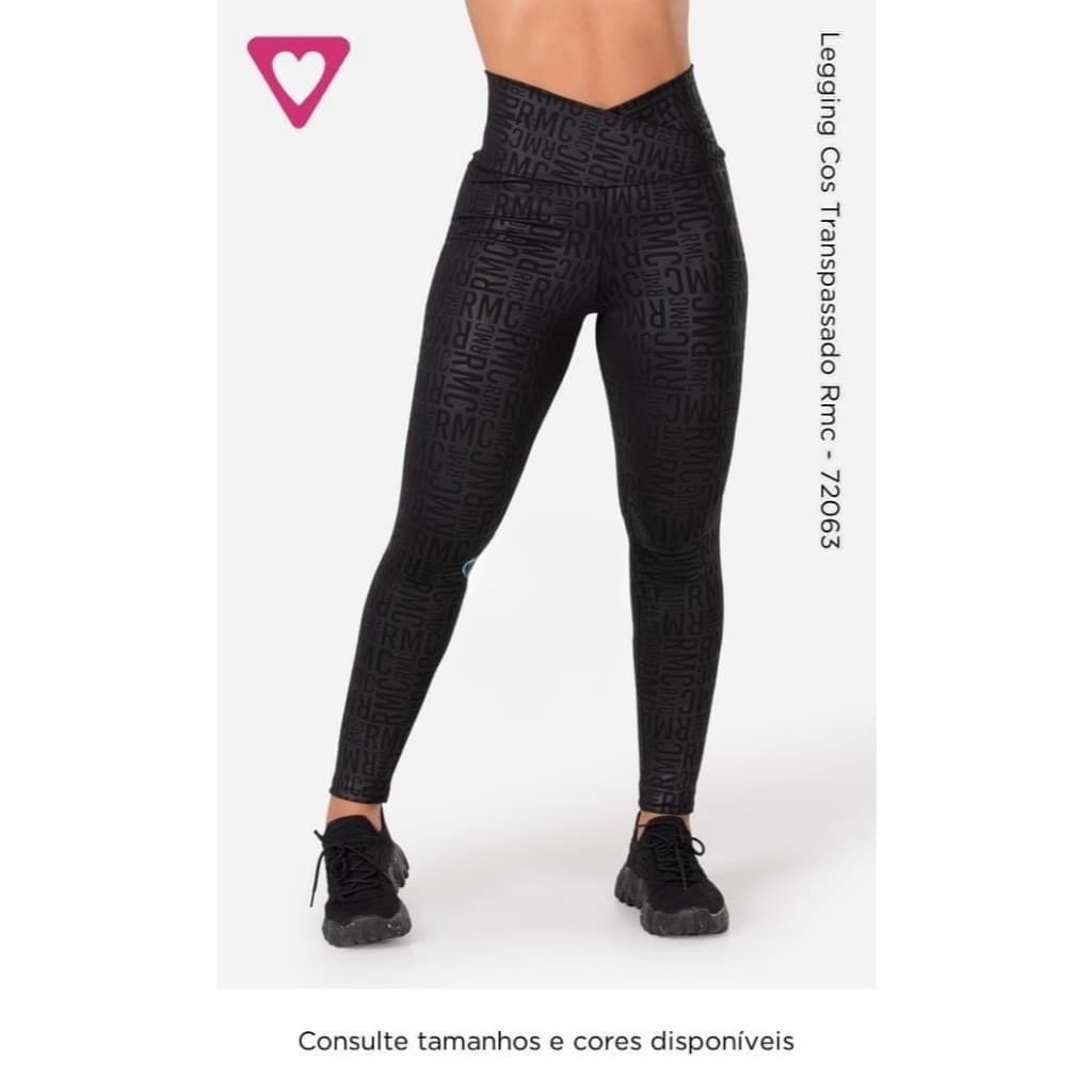 🖤 Legging Cós Transpassado rmc favorita Originnal - LEIA A DESCRIÇÃO