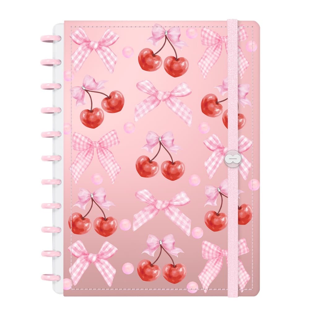 Caderno De Disco Iscool Inteligente Coquette Candy Pop Piquenique de Verão