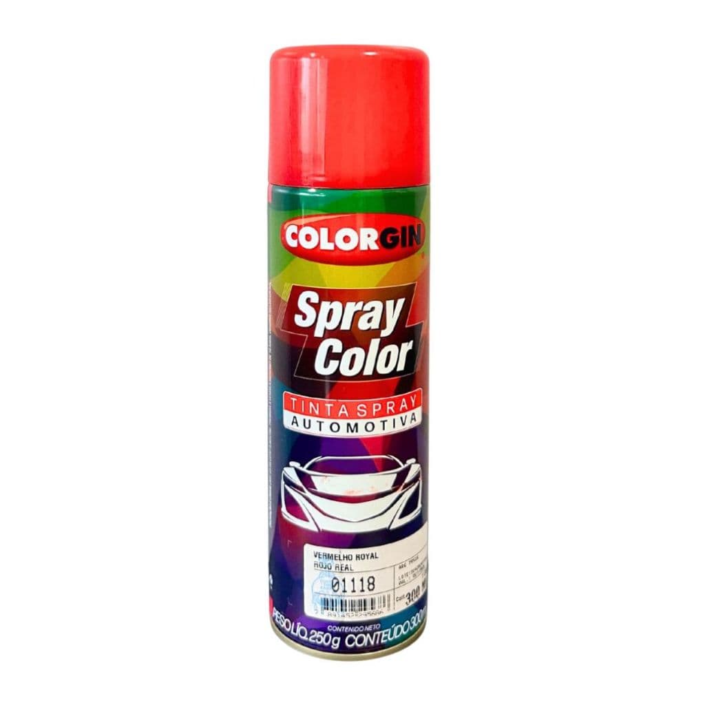 SPRAY COLOR VERMELHO ROYAL 300 ML - COLORGIN