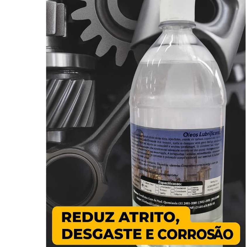 Óleo Lubrificante Mineral Grau USP/ Vaselina Liquida– Proteção para Máquinas e Motores 1L