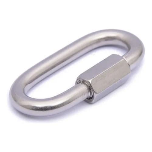 Malha Rápida Maillon Rapid Oval Aço Inox 304 12mm