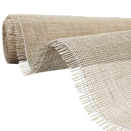 Palhinha Indiana Quadriculada Tela de Fibra 100% Natural 80cm de Largura Artesanal Móveis Decoração