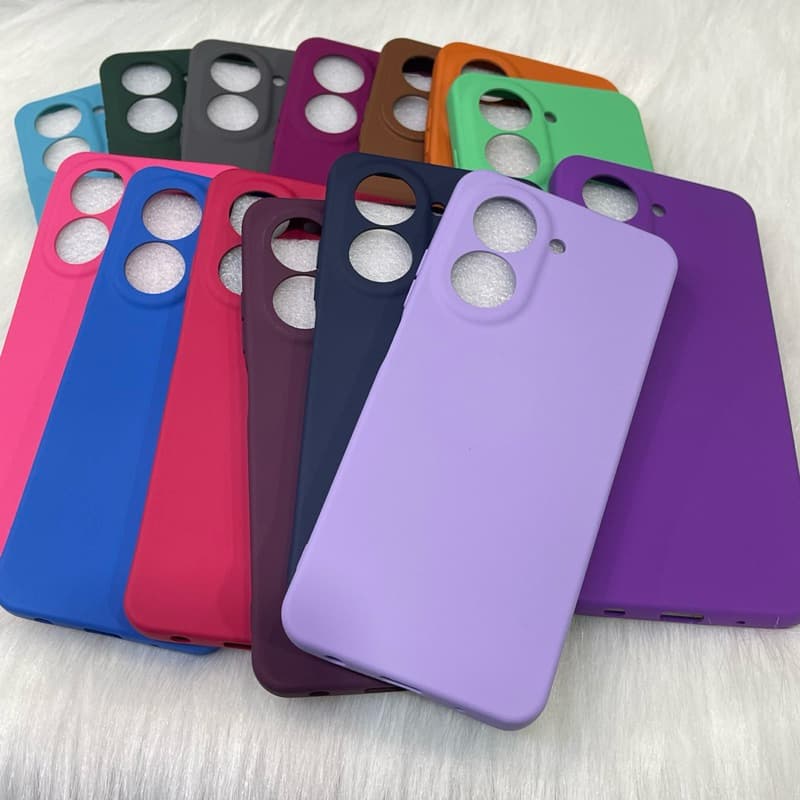 Capa Capinha para Redmi A5 / Poco C71 Silicone case Aveludada