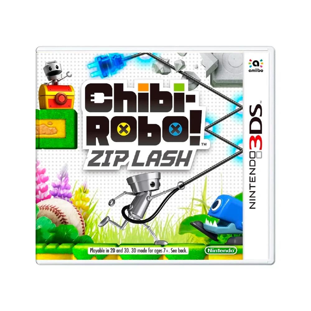 Chibi-Robo! Zip Lash - Nintendo 3DS - Novo Lacrado