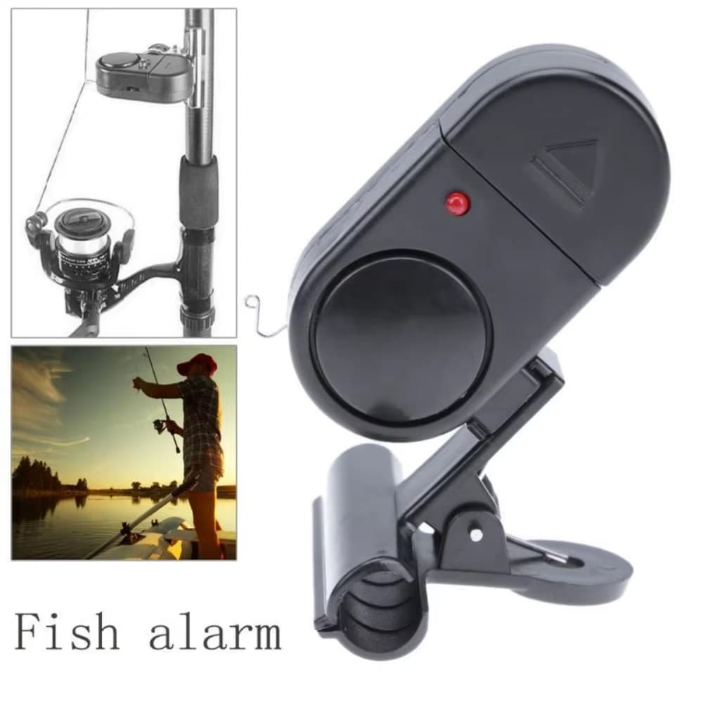 Alarme Para Vara Sonoro De Pesca com Led Pescaria Noturna Prendedor mais brinde promoção