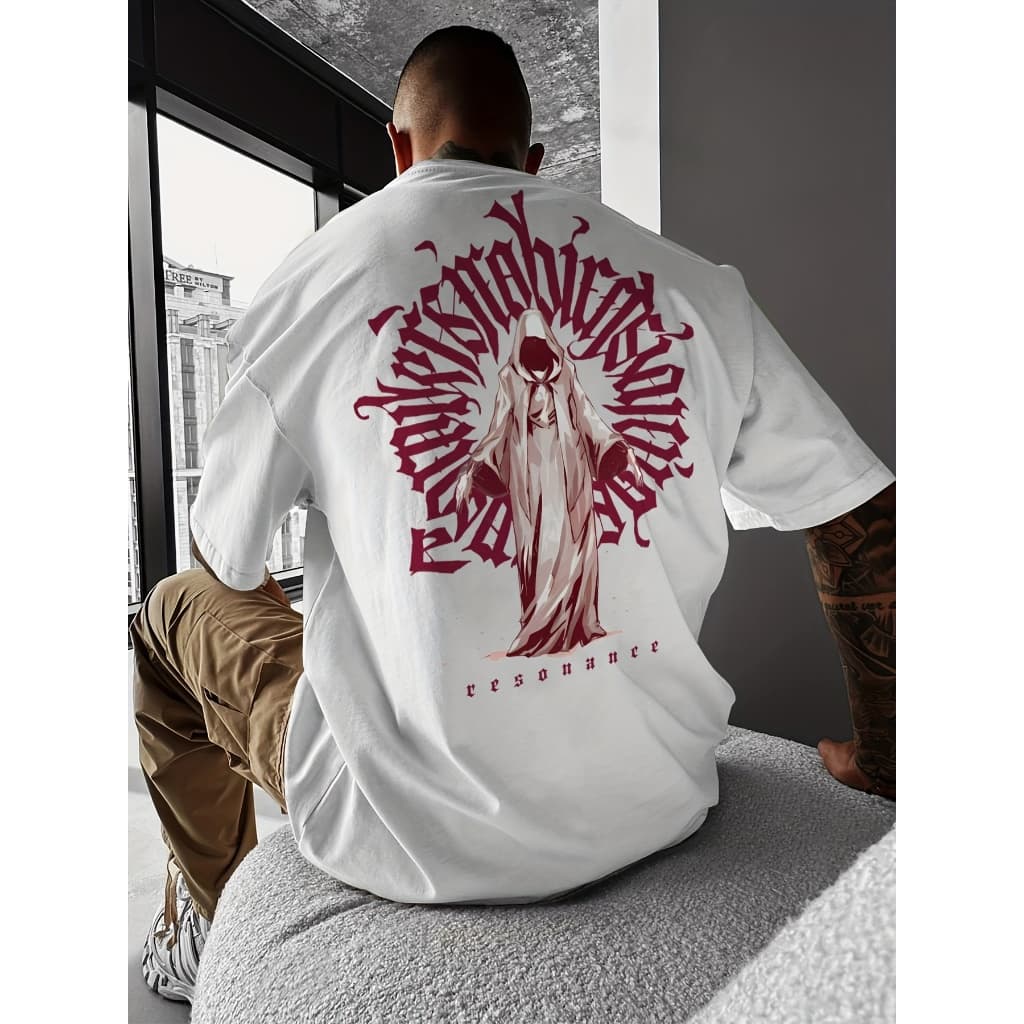 camiseta oversized streetwear larga treino estilo 100% algodão premium