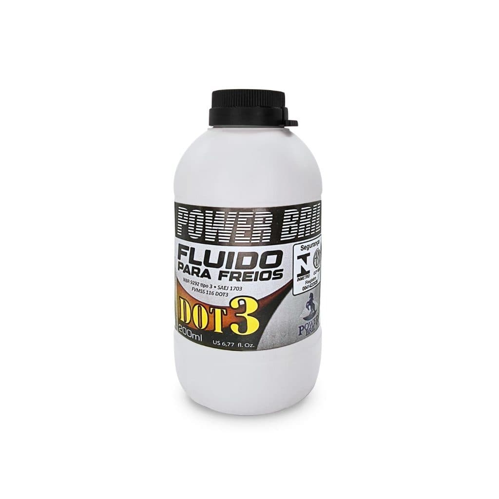 Fluido para Freios DOT 3 200ml Power Bril