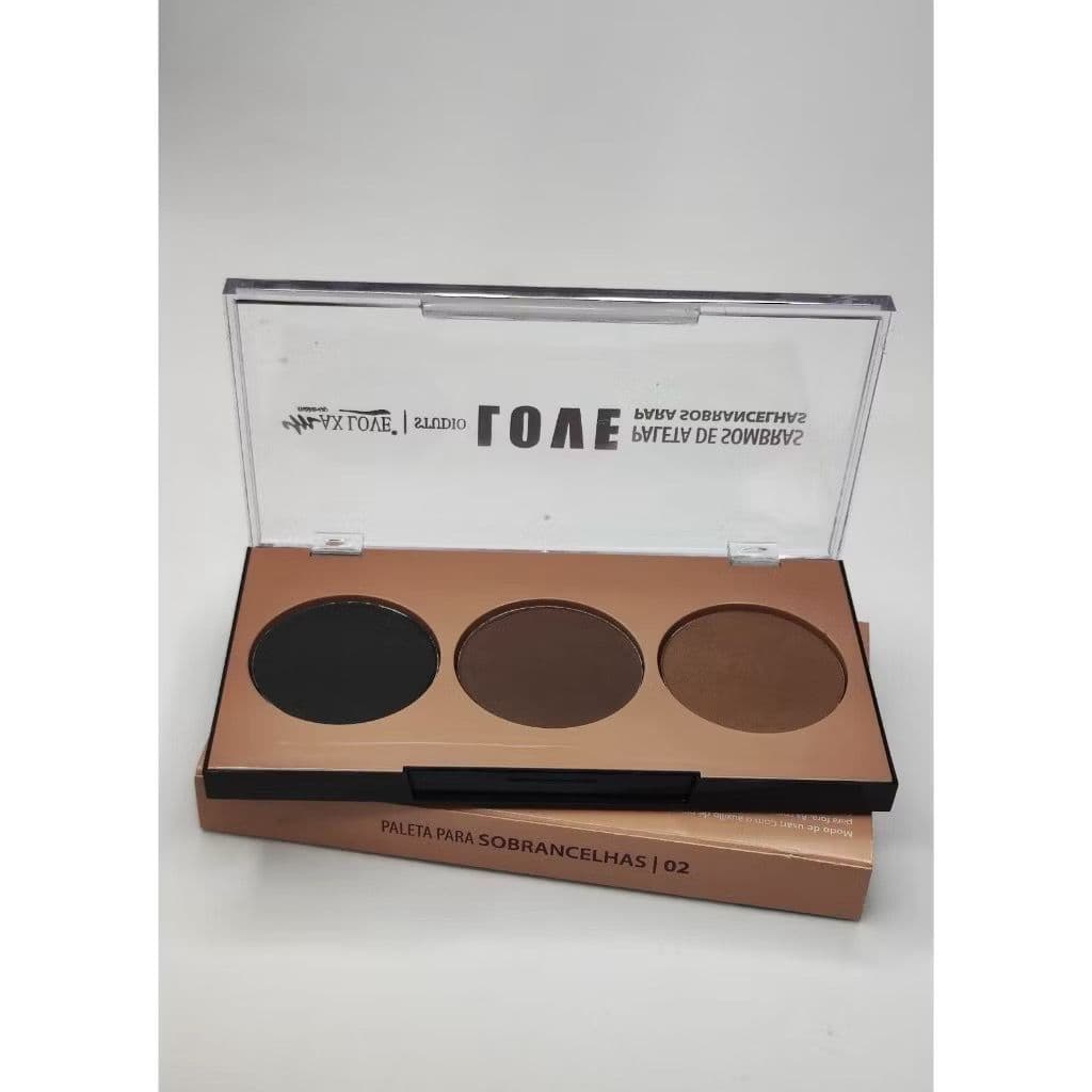 Paleta de Sombras para Sobrancelha Max Love 02