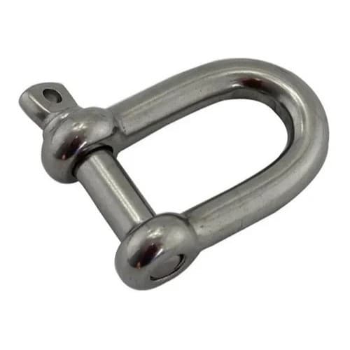 Manilha Tipo Reta / Aço Inox 304 / 8mm