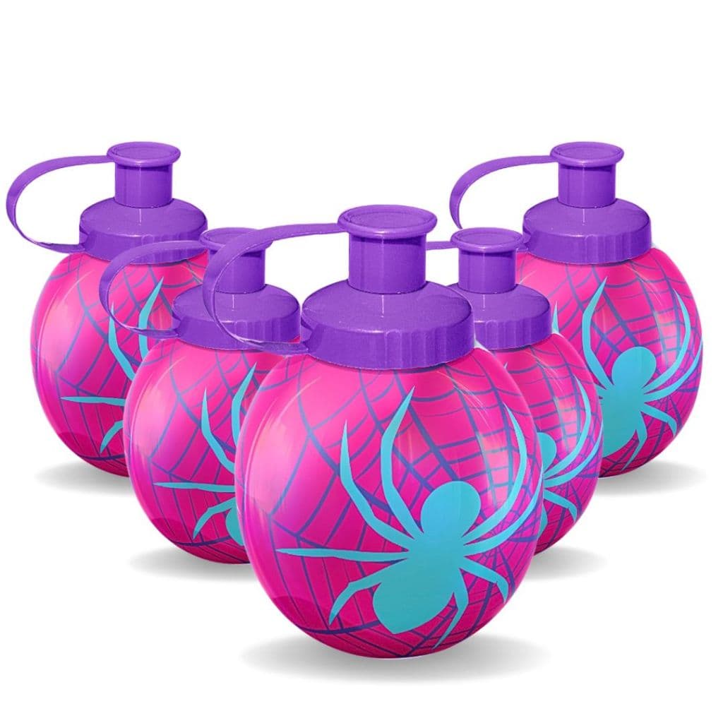 Garrafa Squeeze Aranha Plástico 300 ml Lembrancinha Festa