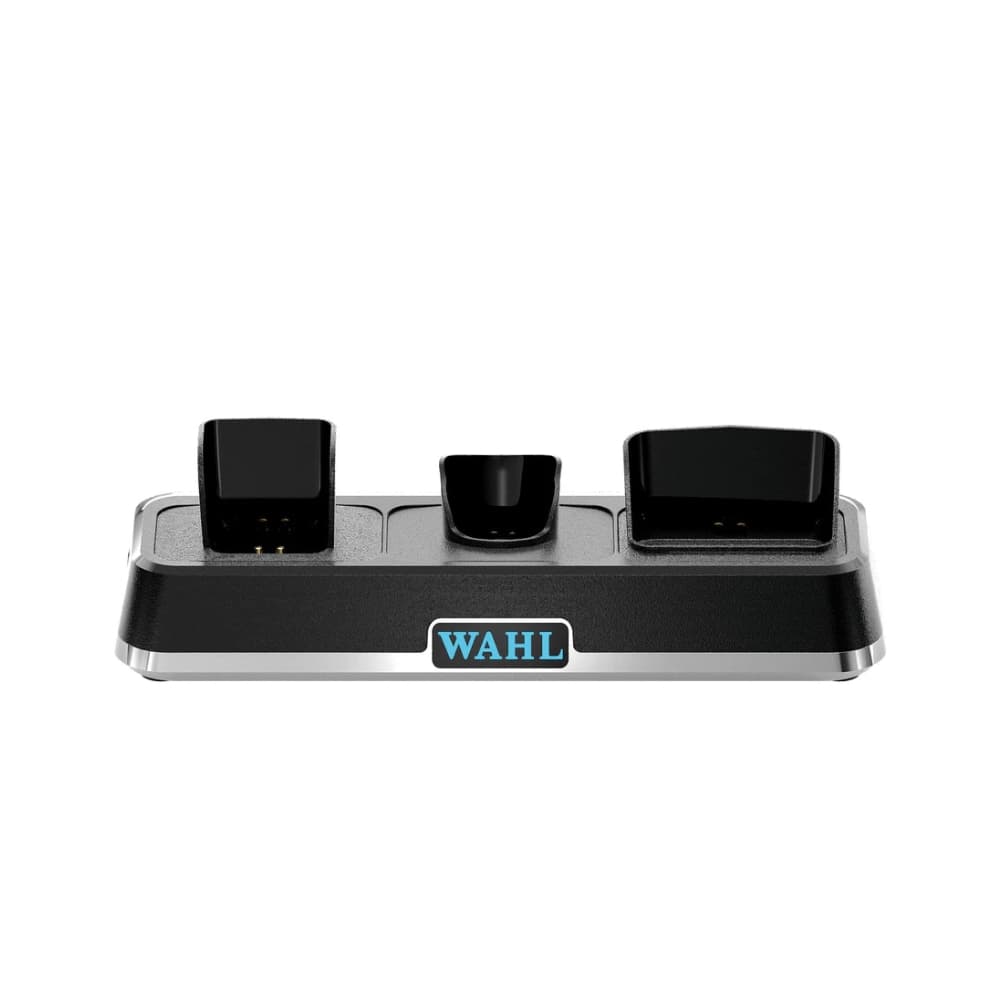 Wahl Base Carregadora Profissional Power Station Bivolt Carrega 3 Máquinas + USB-C Compacta e Rápida