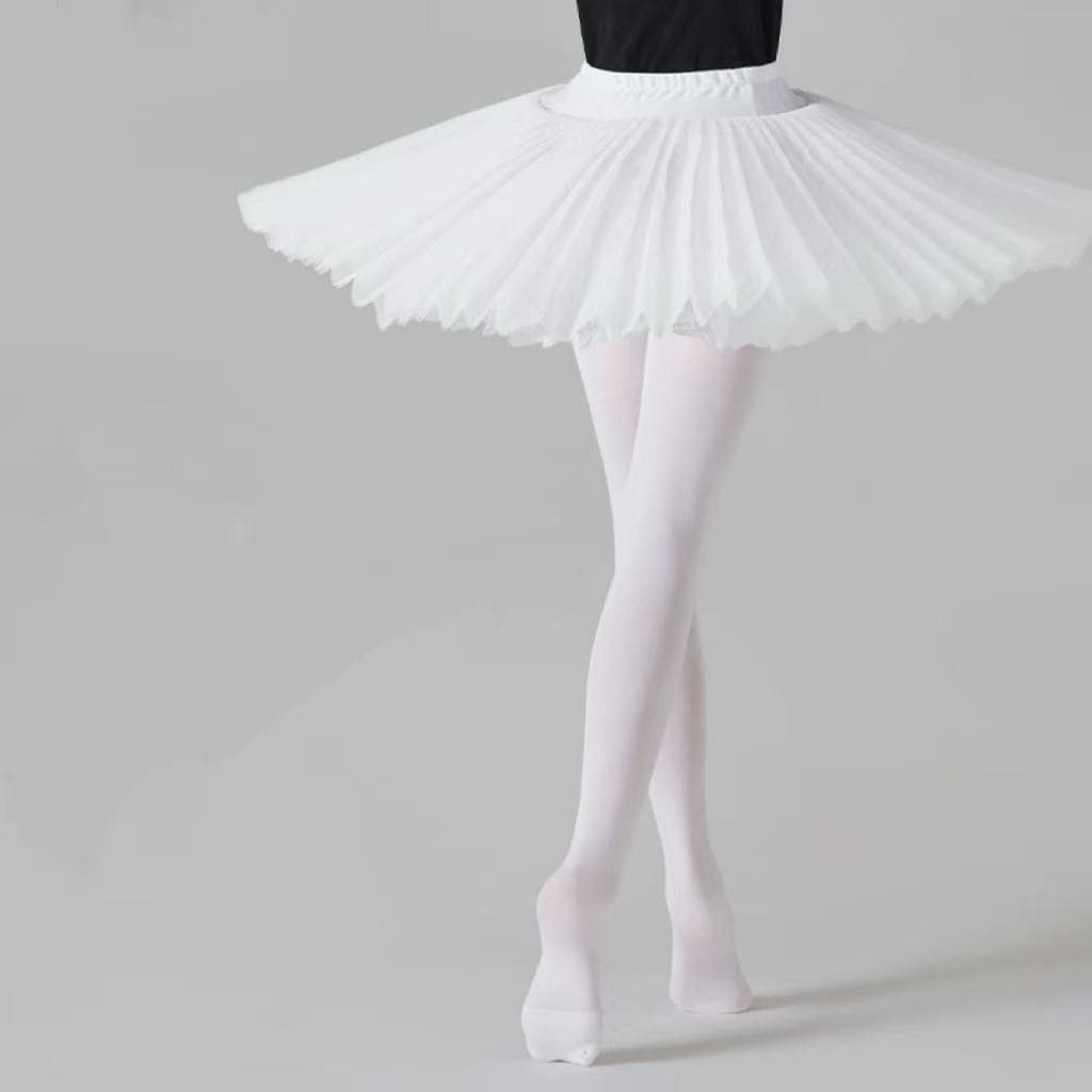 Meia Calça Infantil Fio 40 Branco/Preto/Rosa/Nude Dança Ballet Festa Super Macio E Elastico Para 1-12 anos NO.085
