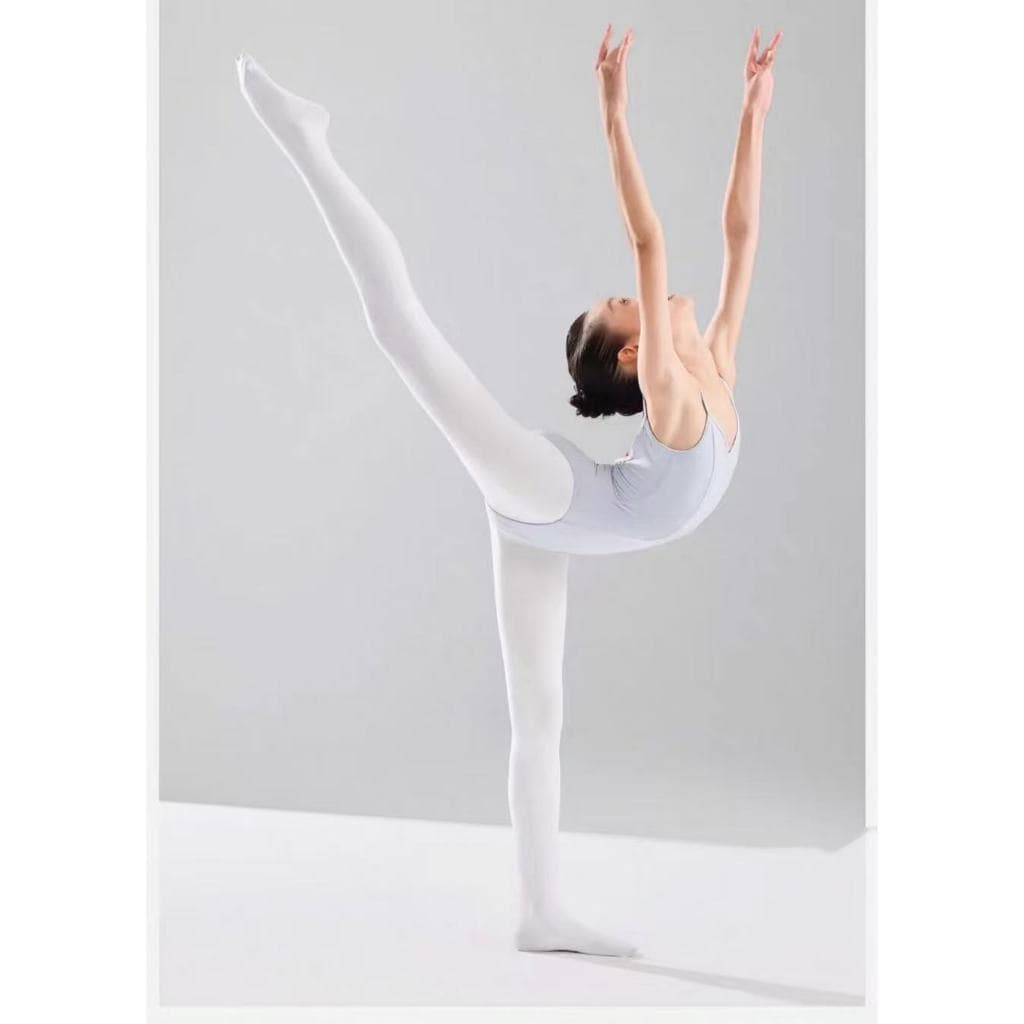 Meia Calça Cor Branco Infantil Dança E Ballet E Festa Super  Macio E Elastico Para 1-12 Anos NO.085