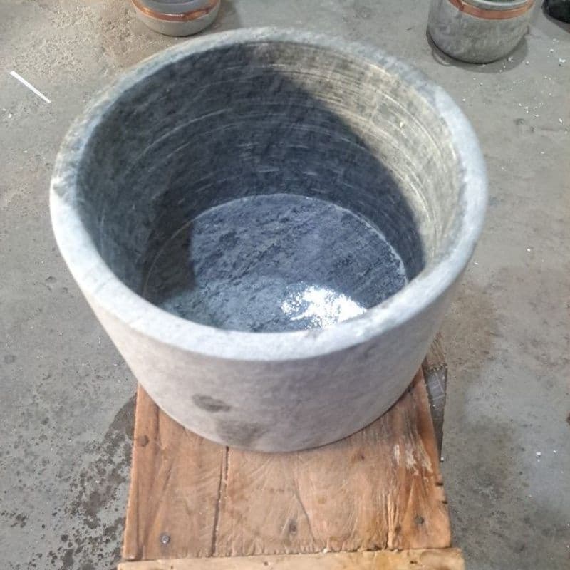 comedouro bebedouro gigante e resistente pedra sabão