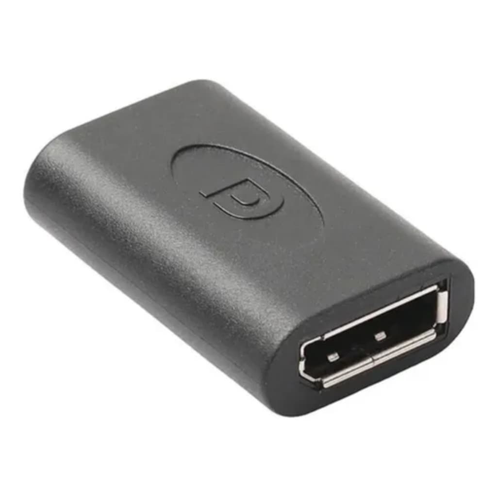 Emenda Adaptador Para Cabo Displayport F X Displayport Fêmea
