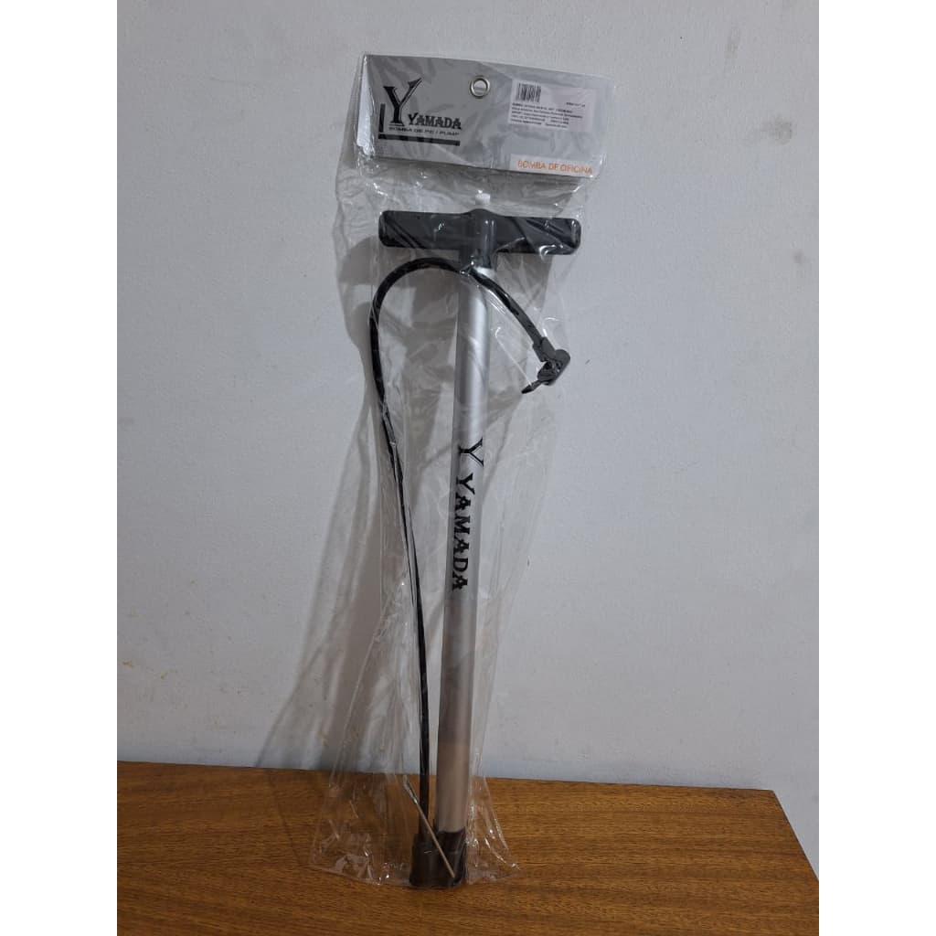 Bomba de Pé Yamada Grande – Enche Pneus de Bike MTB e Speed com Facilidade 🚴‍♂️