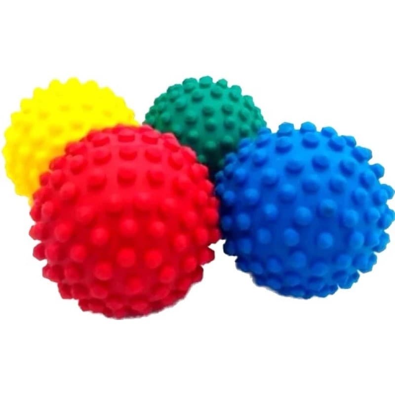 Kit 2 Bola Cravo Fisioterapia, Massagem, Anti-stress, Pets