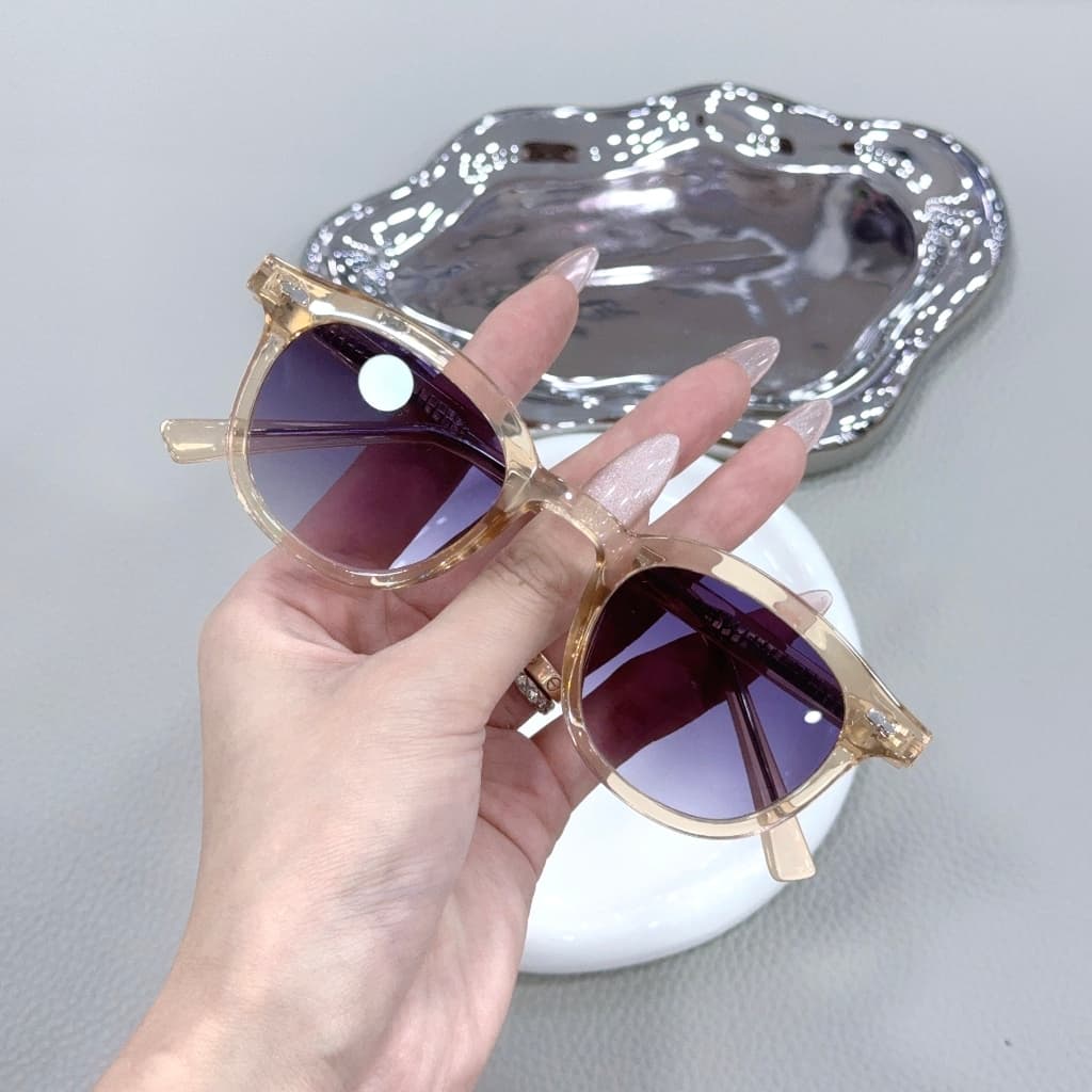 Óculos de sol unissex polarizado com proteção UV LINHA PREMIUM com charneiro dupla e agulha no hasteem design retrô