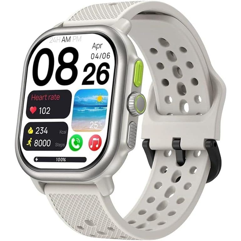 Zeblaze Beyond 3 Pro Smartwatch GPS Smart Watch 2.15'' AMOLED Display GPS Integrado, Importação de rota, Ligação, Sensor