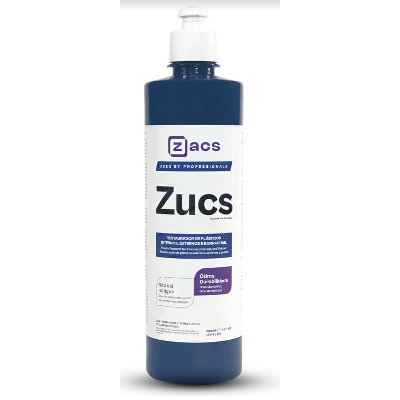 Zucs Restaurador De Plástico Interno Externo Zacs Vonixx 500ml