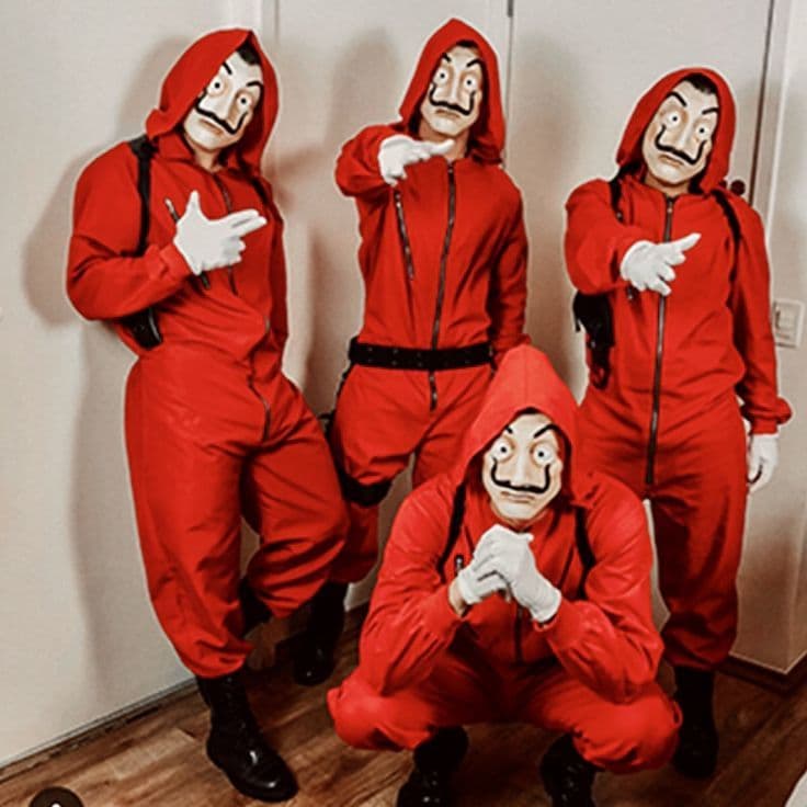 Fantasia La Casa De Papel Cosplay Adulto
