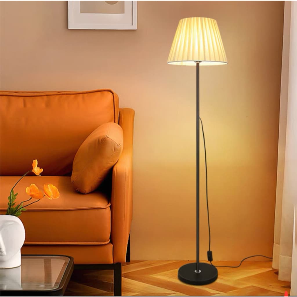Luminária de chão simples E27 luminária de chão luminária de sala de estar luminária de chão