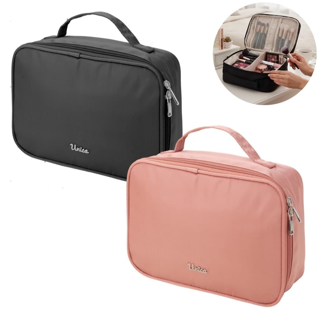 Maleta Maquiagem Necessaire Organizadora Produtos Cosméticos Para Viagem Trabalho