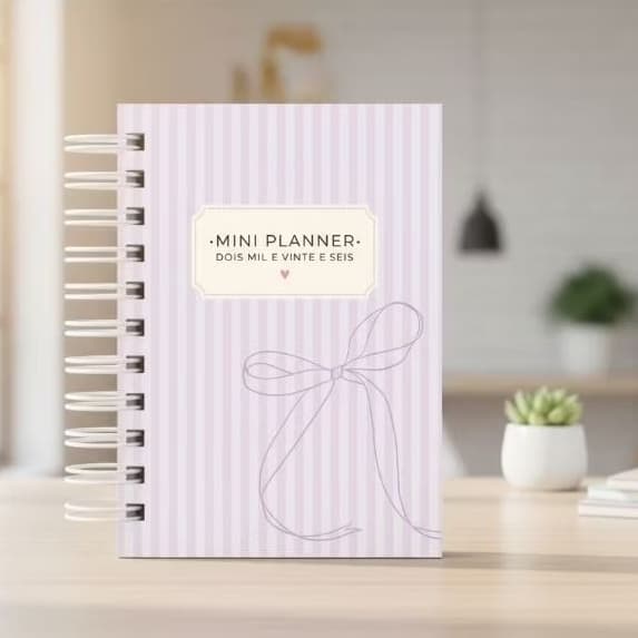 Mini Planner 2027 planer de bolso planner personalizado agenda escolar planner escolar planner pequeno