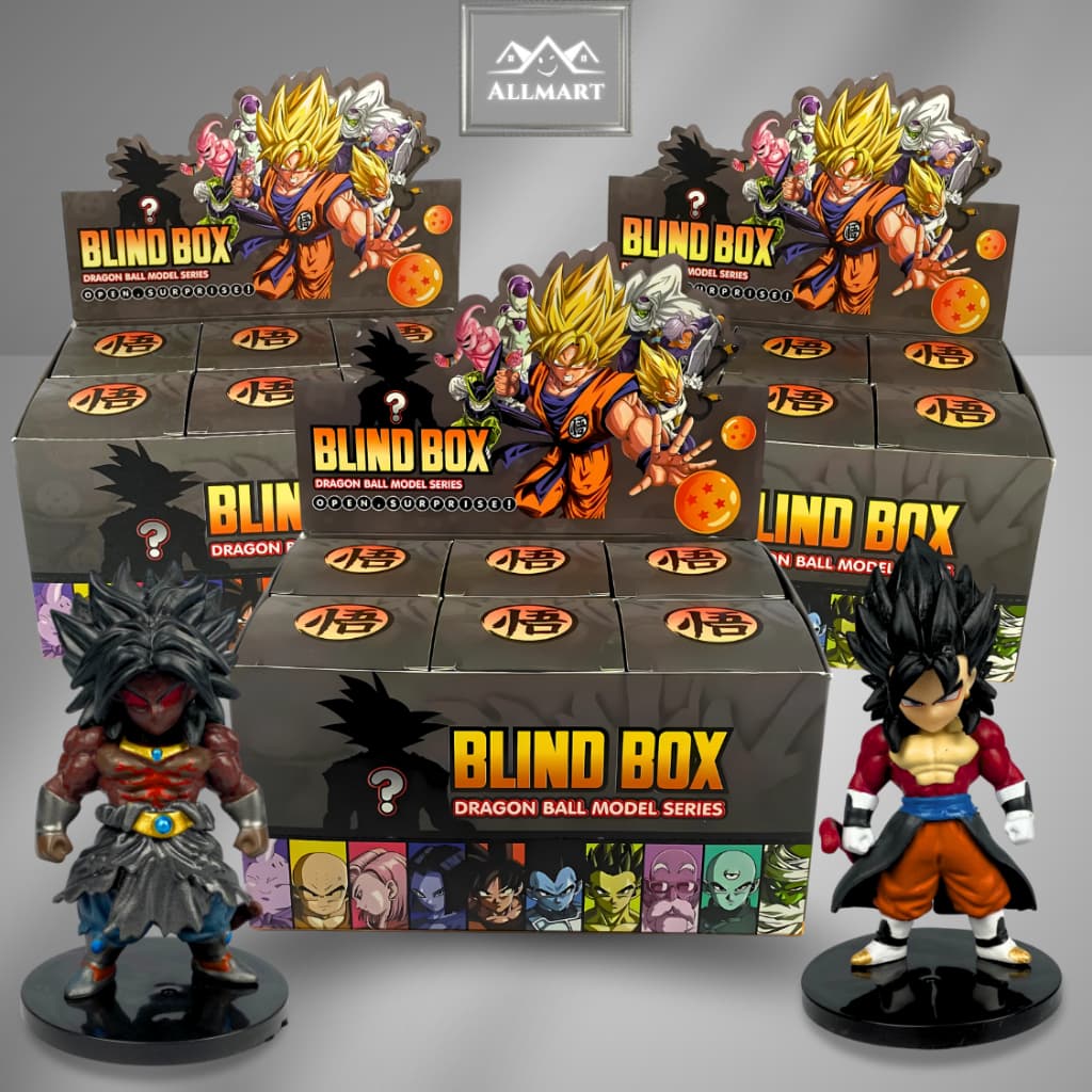 Boneco Dragon Ball Z Surpresa – Caixa Misteriosa Anime | Blind Box | Action Figure Geek Otaku