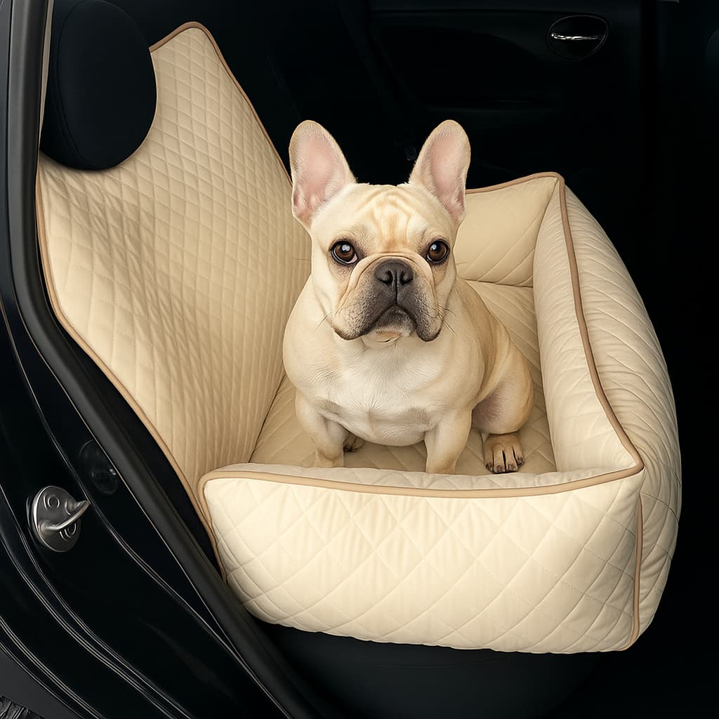 Assento Protetor Pet Banco Traseiro de Carro Modelo Caminha Impermeável para Cachorro