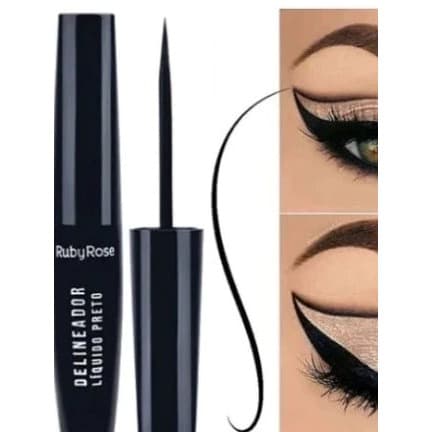Ruby Rose Beleza Para Olhos Delineador Líquido Preto HB 8406
