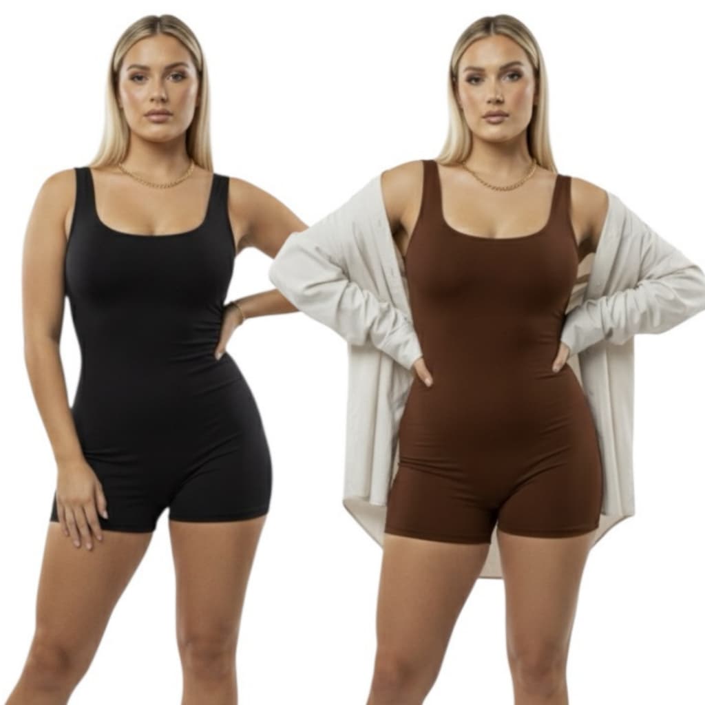 Kit Macaquinhos Suplex Feminino Academia Atividade Física Pilates Casual Versátil