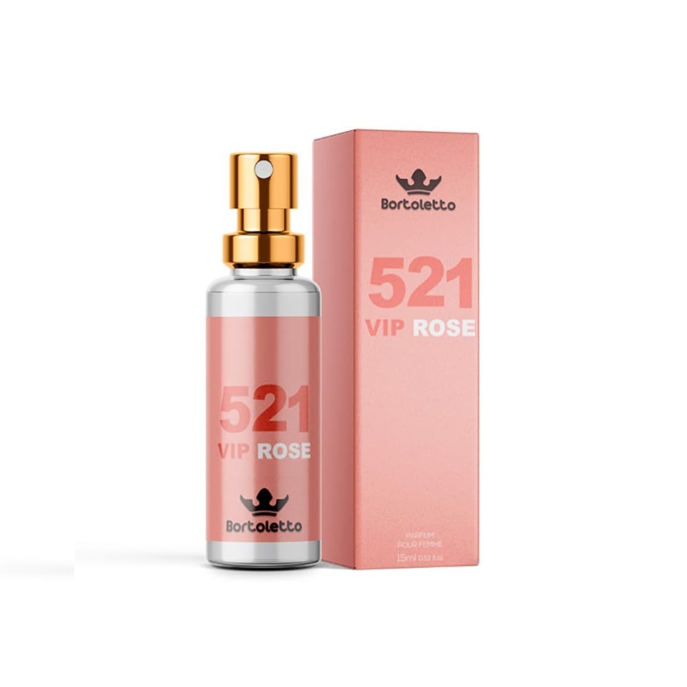 Perfume Bortoletto 521 Vip Rose 15ml