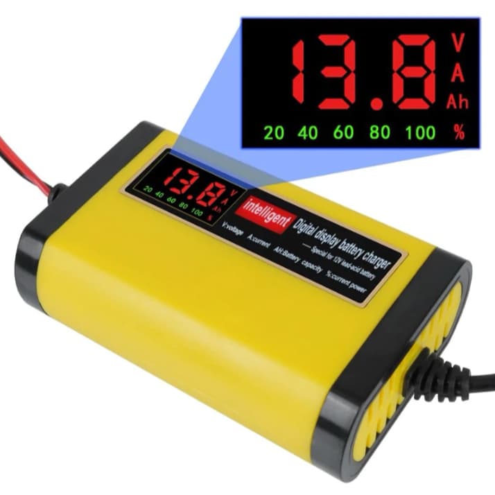 Carregador De Bateria Automotivo 12v 2a C/ Display Premium 110/220v
