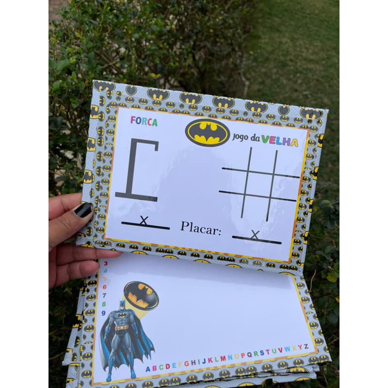 Lousa mágica Batman/kit 10 lousas personalizadas/lembrancinhas/Lousa Mágica + Caneta Com Apagador Lembrancinha
