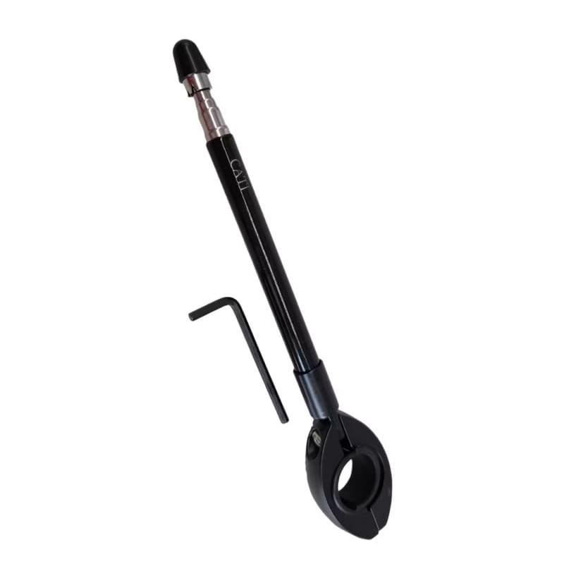 Antena Retrátil Moto Guidão Corta Pipa 7 Estágios Aço Inox