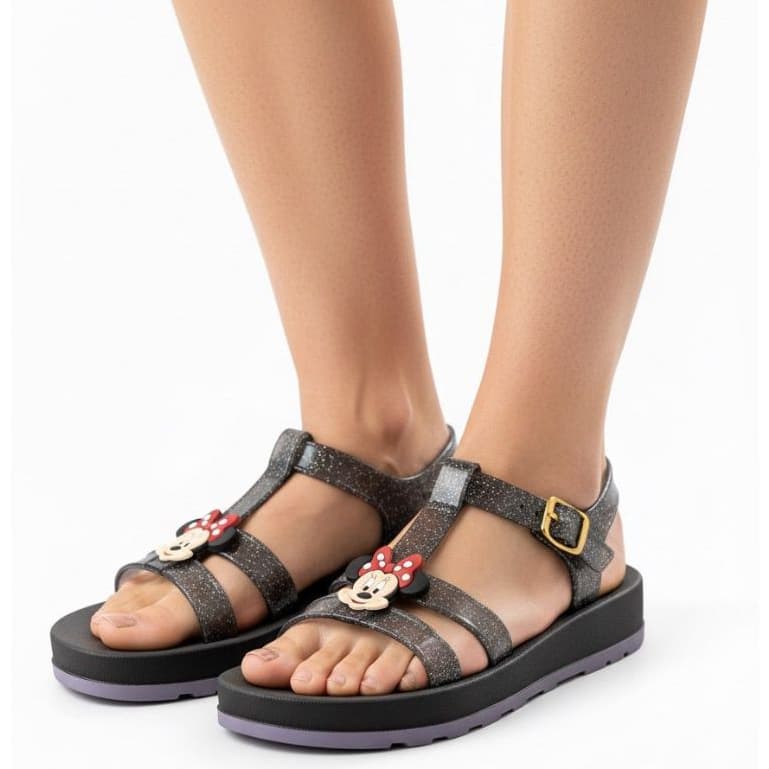SANDALIA FEMININA INFANTIL PLATAFORMA MINIE